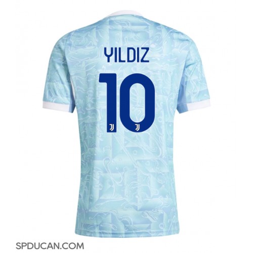 Muški Nogometni Dres Juventus Kenan Yildiz #10 Gostujuci 2025-26 Kratak Rukav